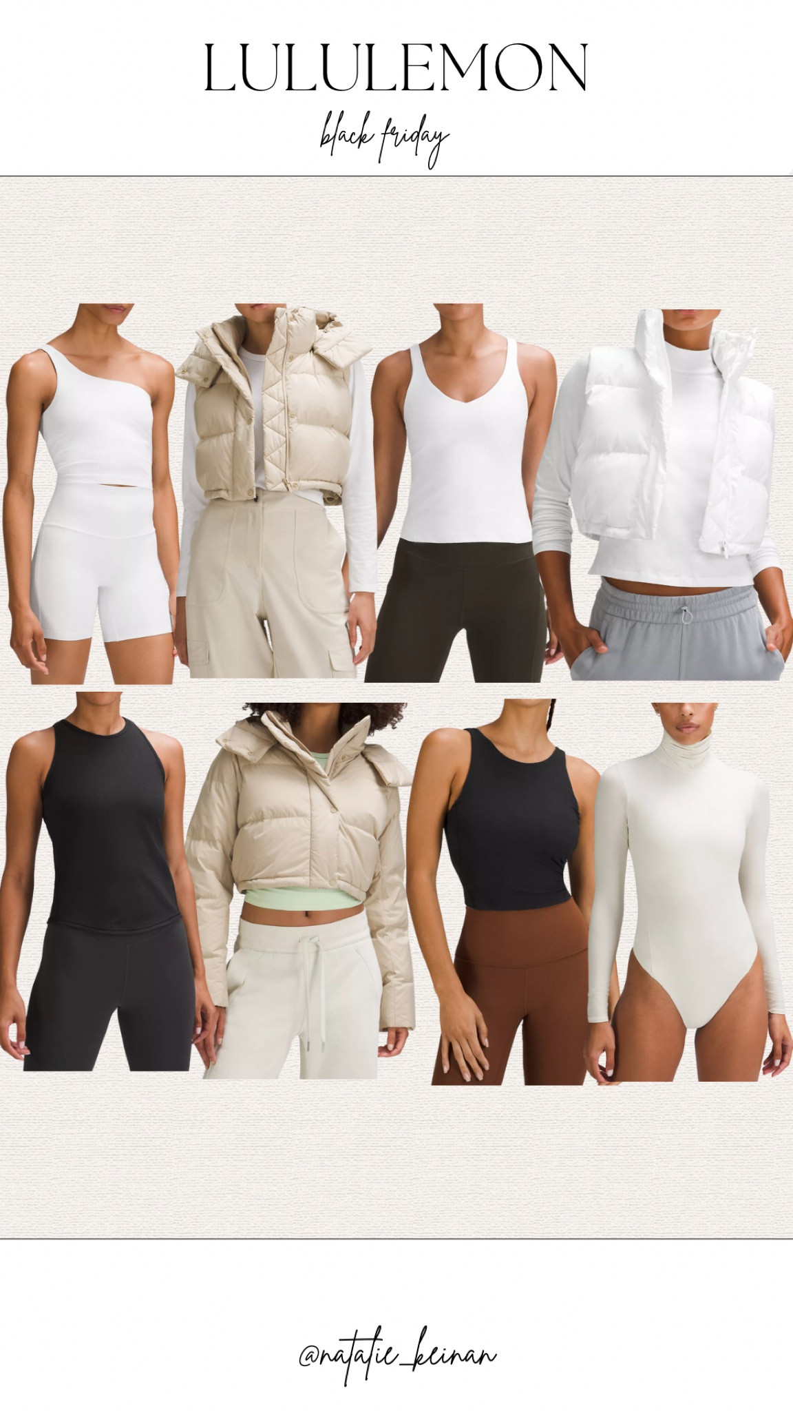 LULULEMON BLACK FRIDAY!! Score on all of these pieces!! I wear a size 4. Size up. 

#LTKCyberWeek #LTKsalealert #LTKGiftGuide