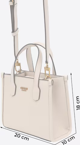 GUESS Handtasche 'SILVANA' in Beige | ABOUT YOU (DE)