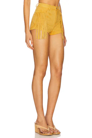 Autumn Fringe Short in Camel | Revolve Clothing (Global)