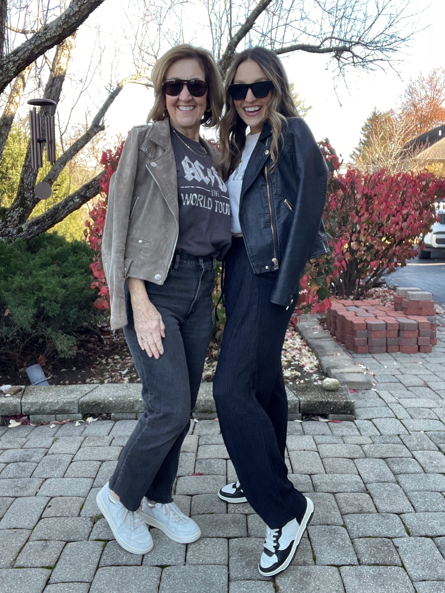 Steve Madden Everlie 
90s straight 
Moto jacket 
Mother Daughter outfit 
Graphic tshirt 
Lounge sets


#LTKfamily #LTKover40 #LTKshoecrush