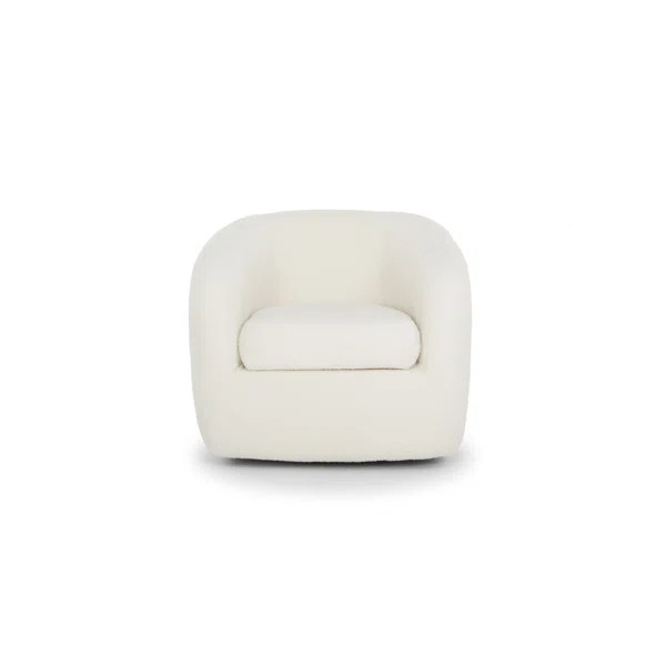 Monty Upholstered Swivel Armchair | Wayfair North America