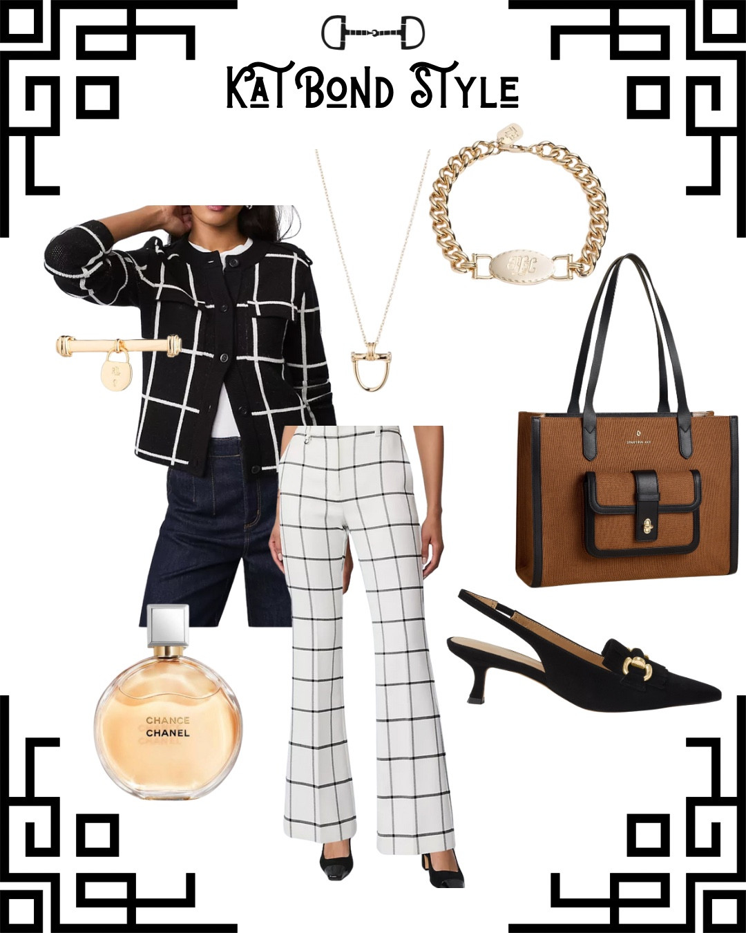 Office wear chic. I love a windowpane plaid SO MUCH. It feels graphic without being overwhelming. Perfect for a chic work fit.

#LTKStyleTip #LTKSeasonal #LTKSaleAlert