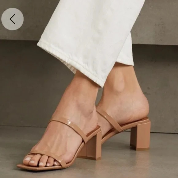 BY FAR Tanya Sandals. Color Nude. 39 | Poshmark