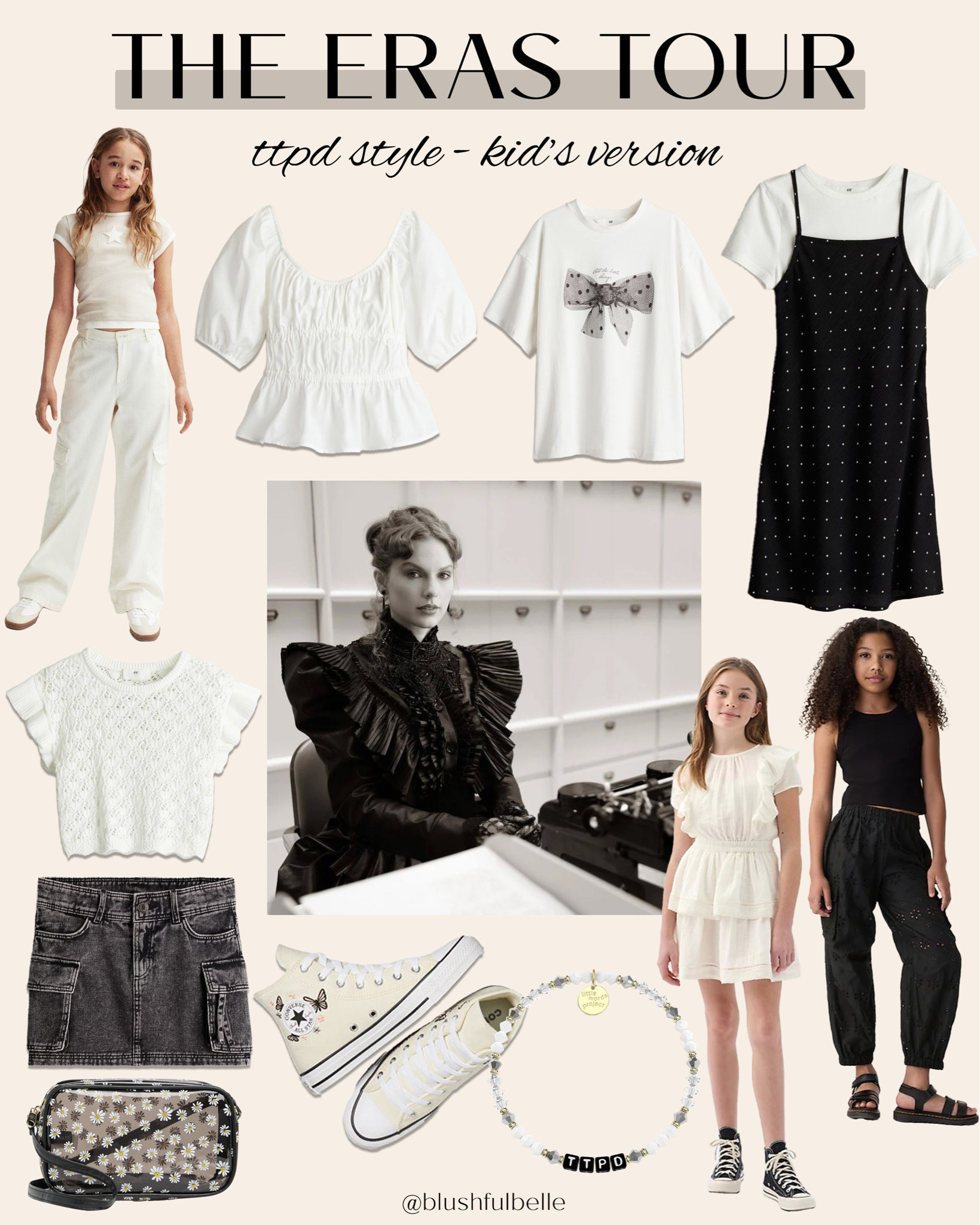 TTPD kids outfits 🤍🖤 Taylor Swift The Eras Tour 

#LTKParties #LTKKids #LTKStyleTip