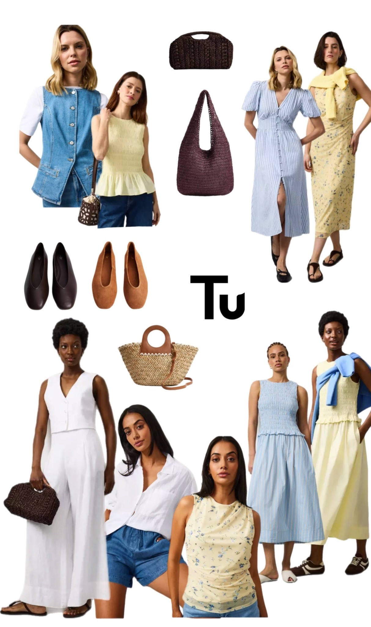 Tu clothing new in 🌷 

dress everyday spring casuals waistcoat linen trousers midi dress sandals 

#LTKuk #LTKsummer #LTKspring