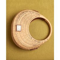 River Island Womens Beige Straw Basket Scoop Bag | River Island UK & IE