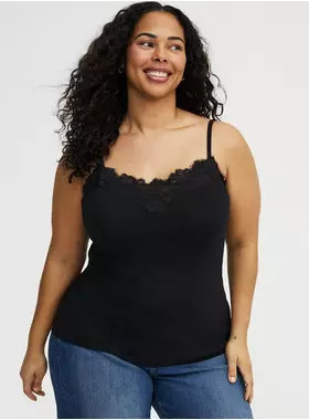 Foxy Lace Trim Cami | Torrid (US & Canada)