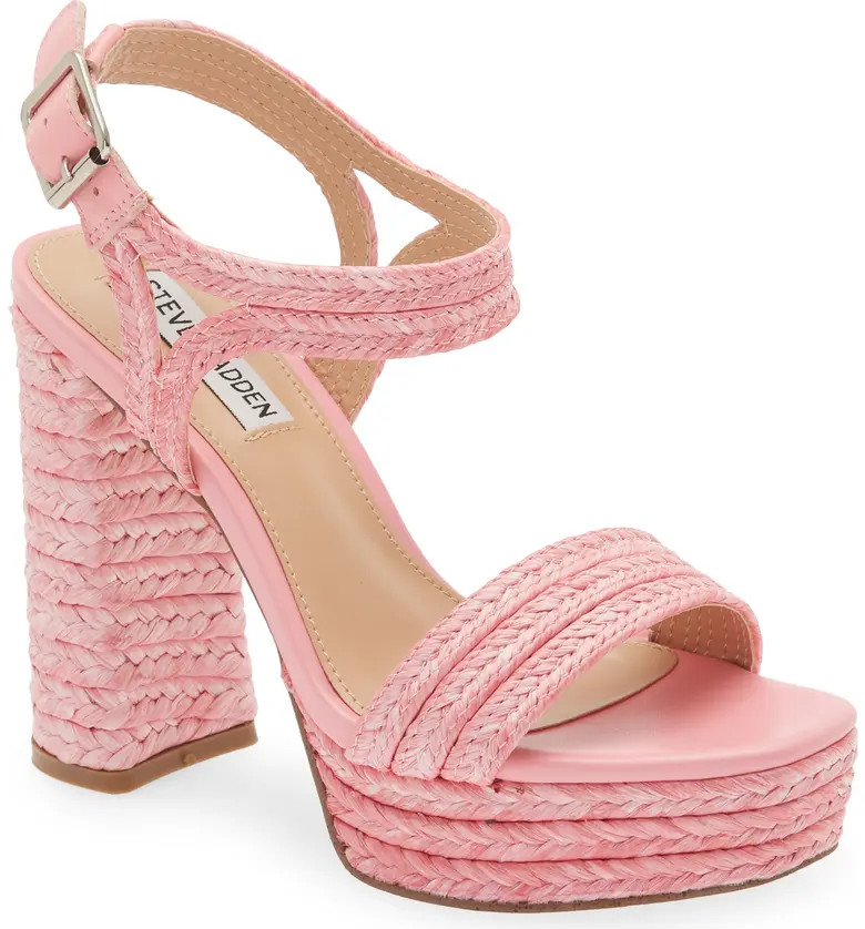 Lombardo Jute Platform Sandal | Nordstrom