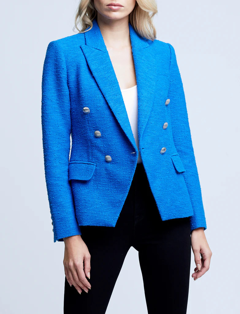 Kenzie Tweed Blazer | L'Agence
