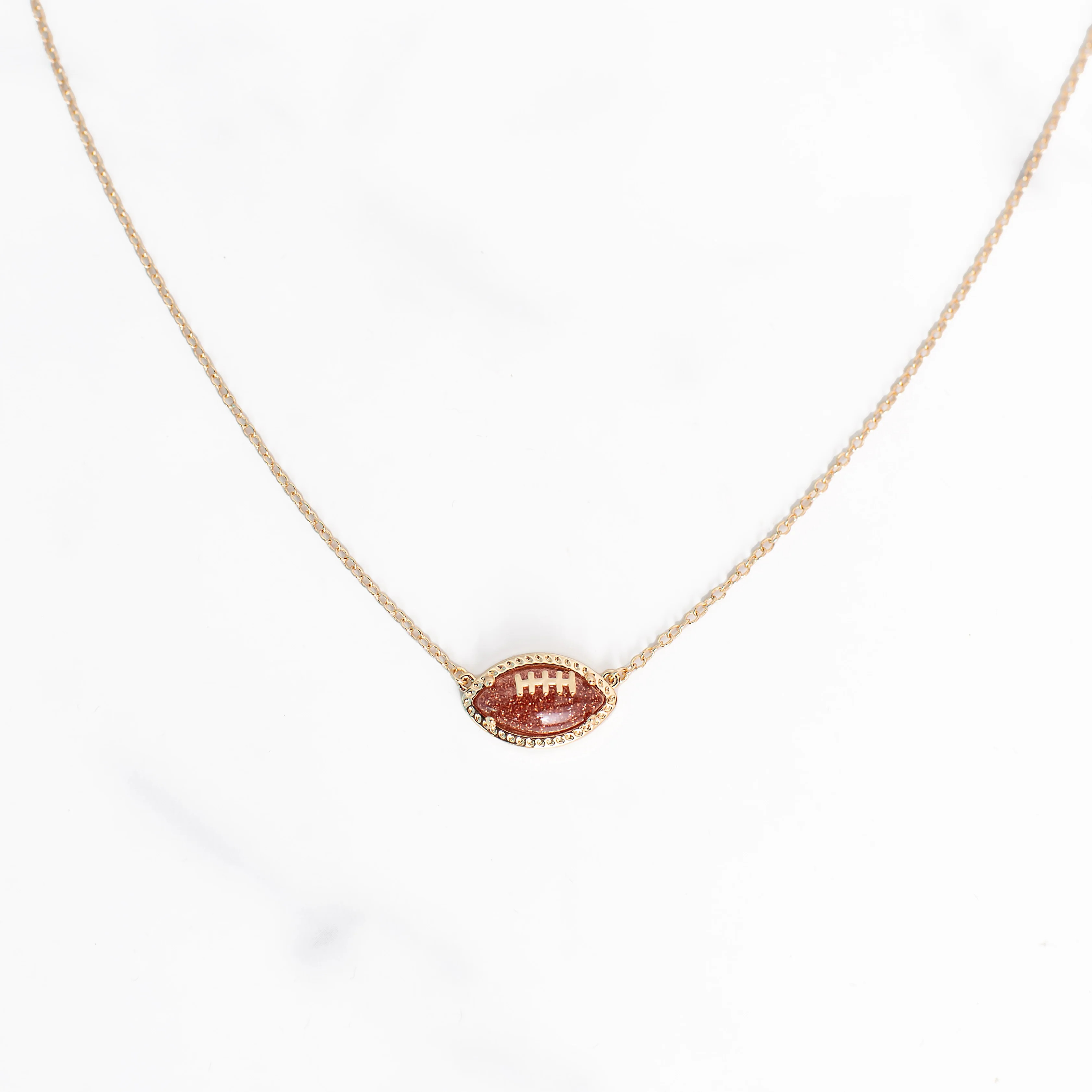 Football Necklace | Golden Thread LLC