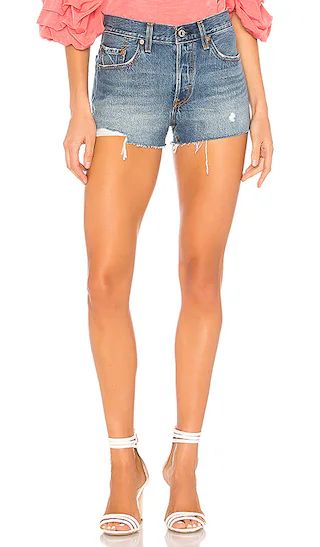 LEVI'S 501 Short in Back To Your Heart | Revolve Clothing (Global)