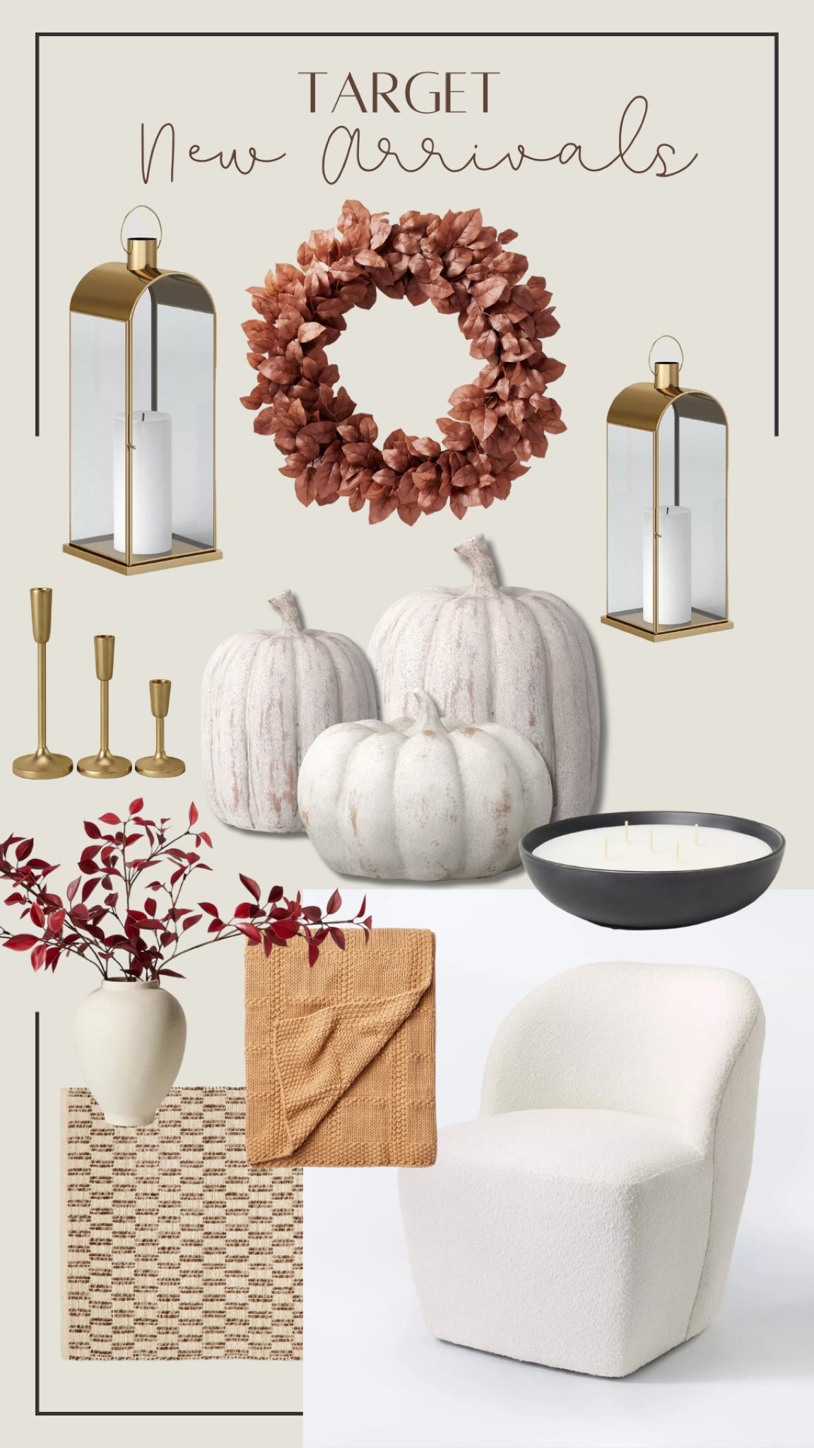 New Target Fall Arrivals. Target fall decor, target Halloween decor, target fall home decor, Pumpkins, fall candles, vases, fall blanket and fall home decor. #targetfalldecor #targethome

#LTKHoliday #LTKSeasonal #LTKHalloween
