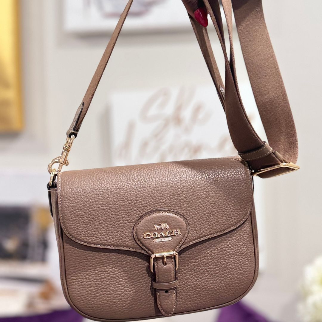 This Coach bag is the PERFECT saddle bag! The quality is literally top tier and I find myself wanting to wear it everyday!🥰 

 #LTKOver40 #LTKMidsize #LTKStyleTip