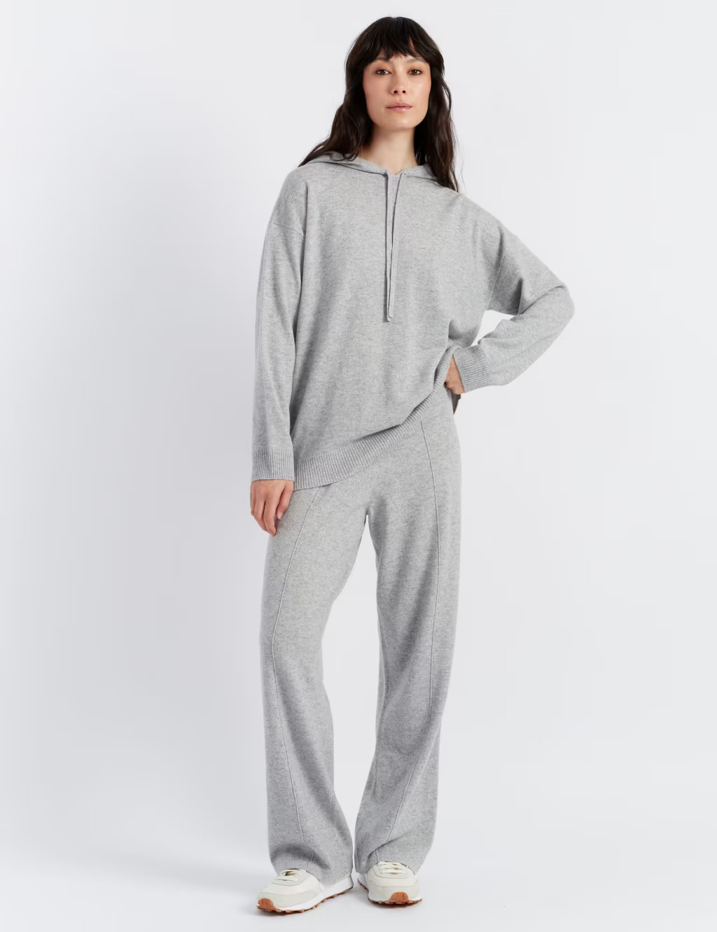 Wool Rich Relaxed Hoodie with Cashmere | Marks & Spencer (UK)