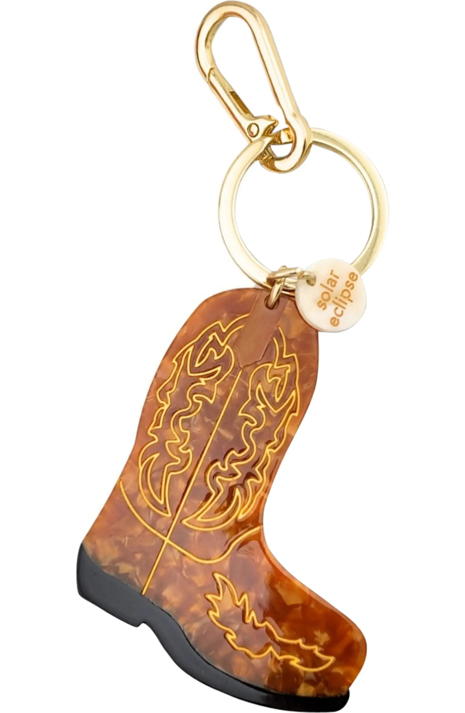 Hand Painted Cowboy Boot Key Chain Bag Charm | Nordstrom