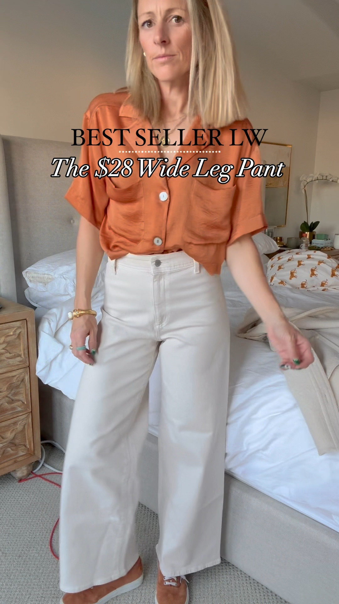 The best selling $28 wide leg pant fit the past five weeks!  The one my community purchased most, comes in 5 colors and now a Jean version.  I’m wearing size 2.

#springoutfit #springpants #widelegpants #TARGETstyle #styleonabudget #bestseller

#LTKFindsUnder50 #LTKVideo #LTKStyleTip