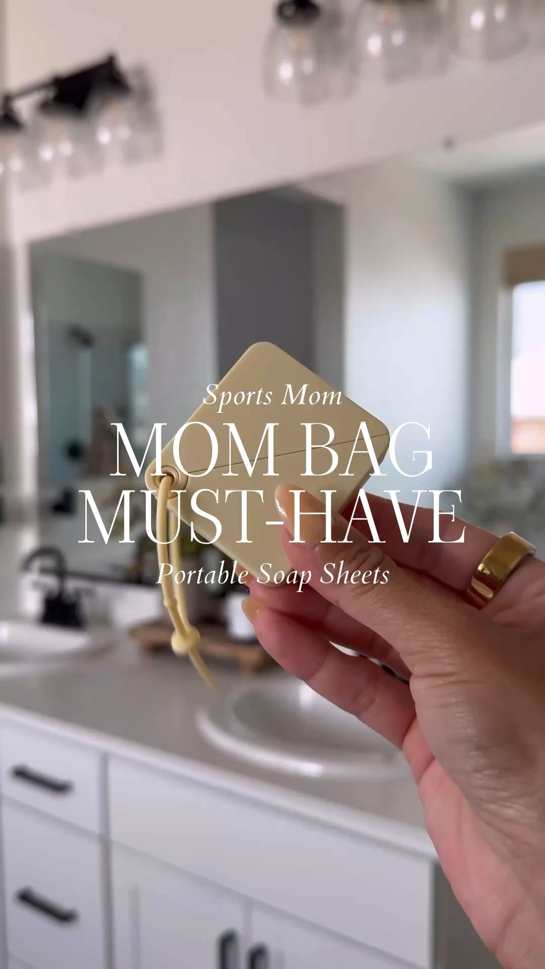 One thing I always keep in my bag… portable soap sheets. Perfect for ballpark bathrooms, parks, travel days, or anywhere there’s no soap. Just add water and it turns into real soap. Such a smart little mom essential.

#AmazonFinds
#MomEssentials
#SportsMomLife
#PurseEssentials
#TravelEssentials


#LTKdayinmylife #LTKmomlife #LTKHome