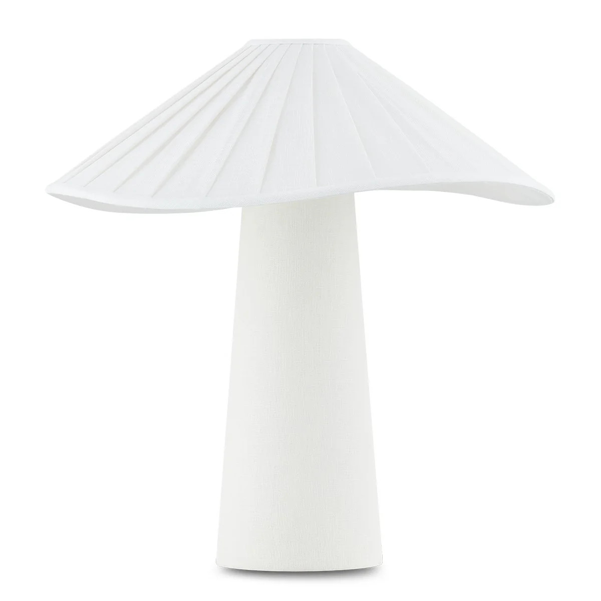 Chanterelle One Light Table Lamp Patina Brass | Lighting Design