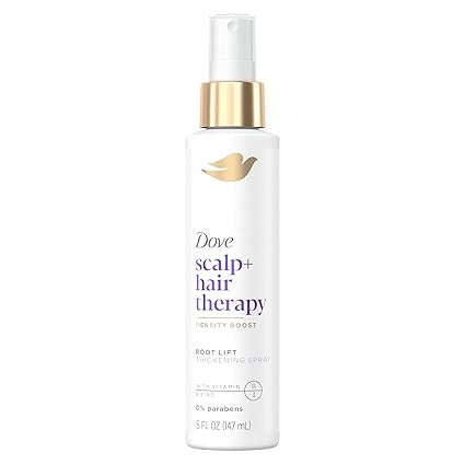 Dove Scalp + Hair Therapy Hair Thickening Spray Density Boost Root Lift Thickening Spray for root... | Amazon (US)