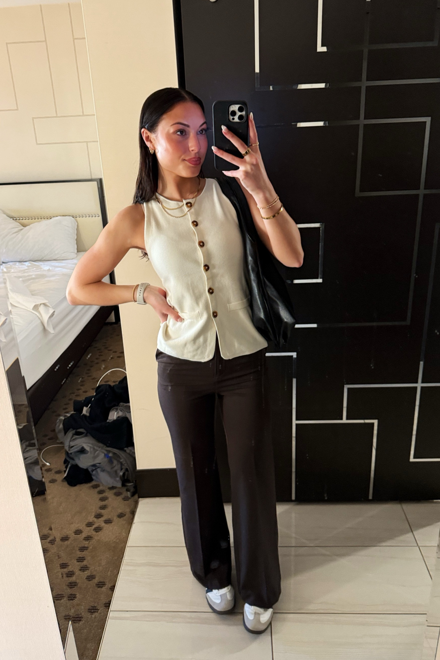 business casual🤗 
I’m wearing a size XS on top and 2 on the bottom!

#LTKWorkwear #LTKSeasonal #LTKStyleTip