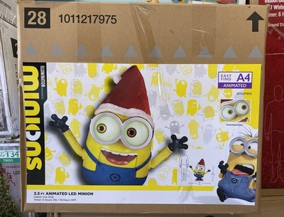 Universal 3.5 ft Animated LED Holiday Minion Home Depot Christmas | eBay | eBay US