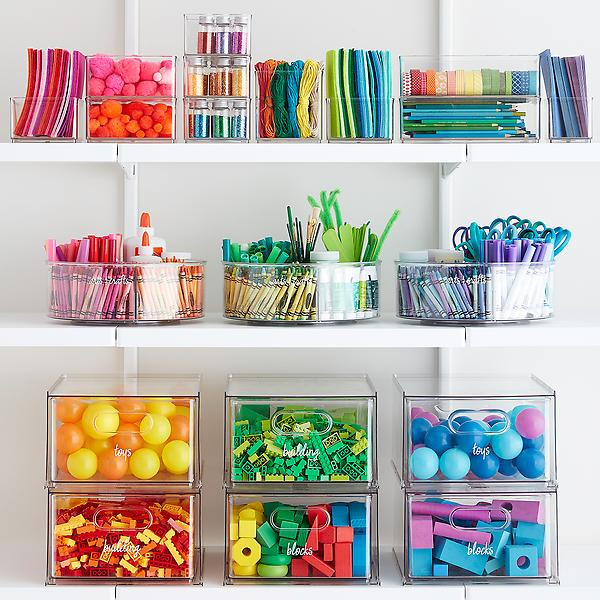 THE HOME EDIT Stackable Drawer Clear | The Container Store
