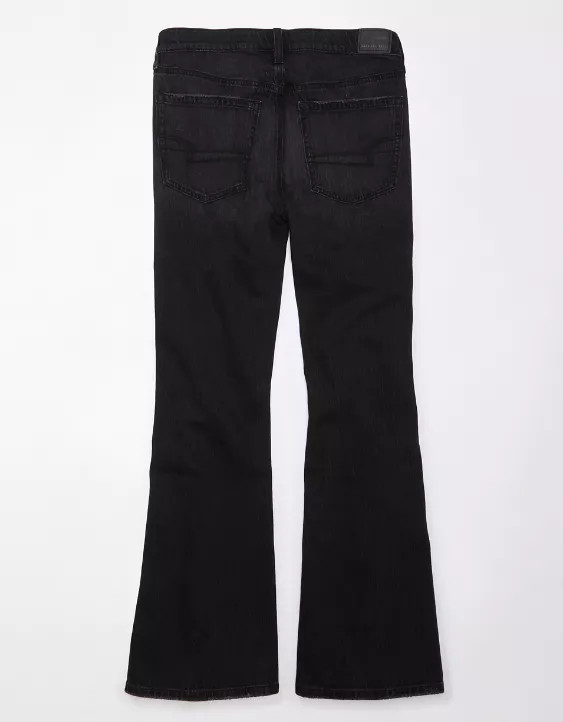 AE Strigid Low-Rise Baggy Flare Ripped Jean | American Eagle Outfitters (US & CA)