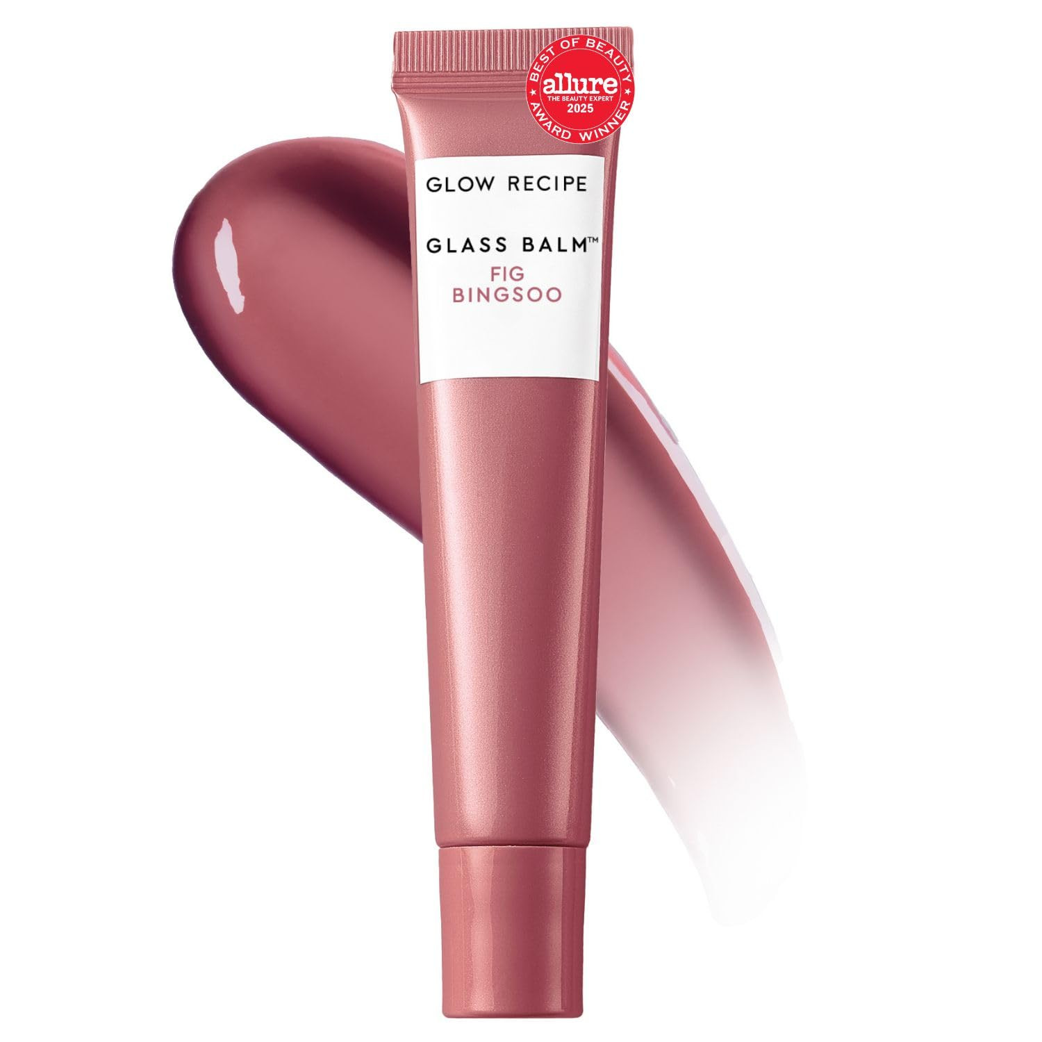 Glow Recipe Glass Balm Hydrating Lip Treatment, Fig Bingsoo, 15 ml | Amazon (US)