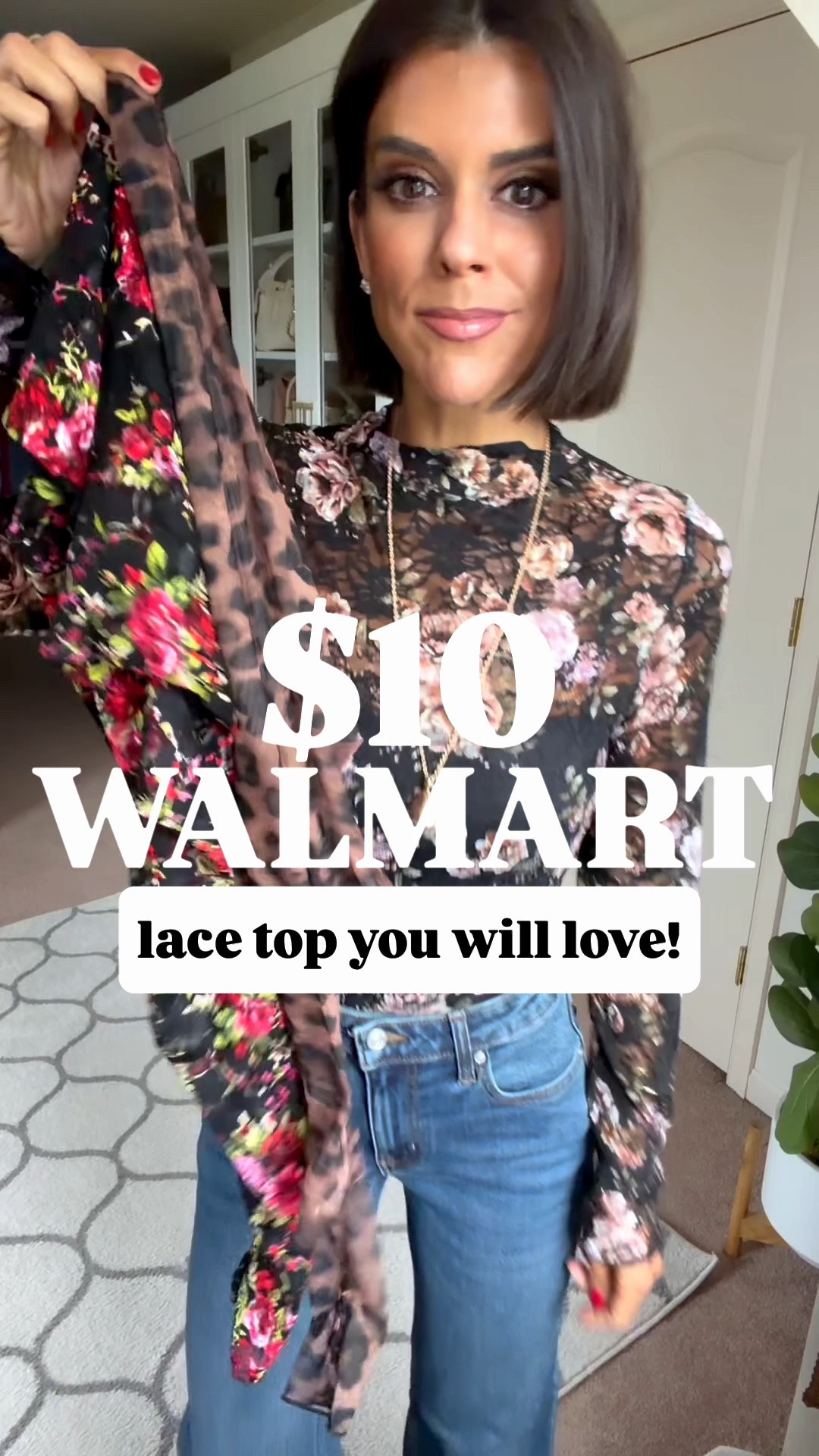 Walmart $10 lace tops are back!! I’m 5’5 and in size small in tops and jacket, size xs in tank. Size 0 in Walmart jeans.

#LTKSaleAlert #LTKootd #LTKSeasonal