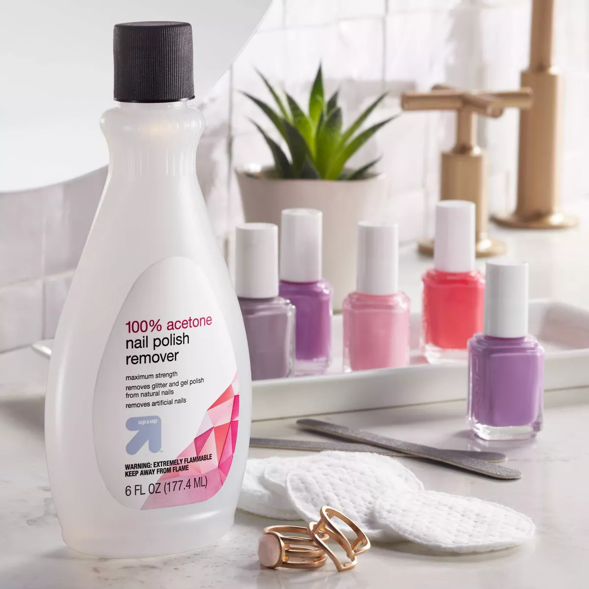 Acetone Nail Polish Remover - 6oz - up&up™ | Target