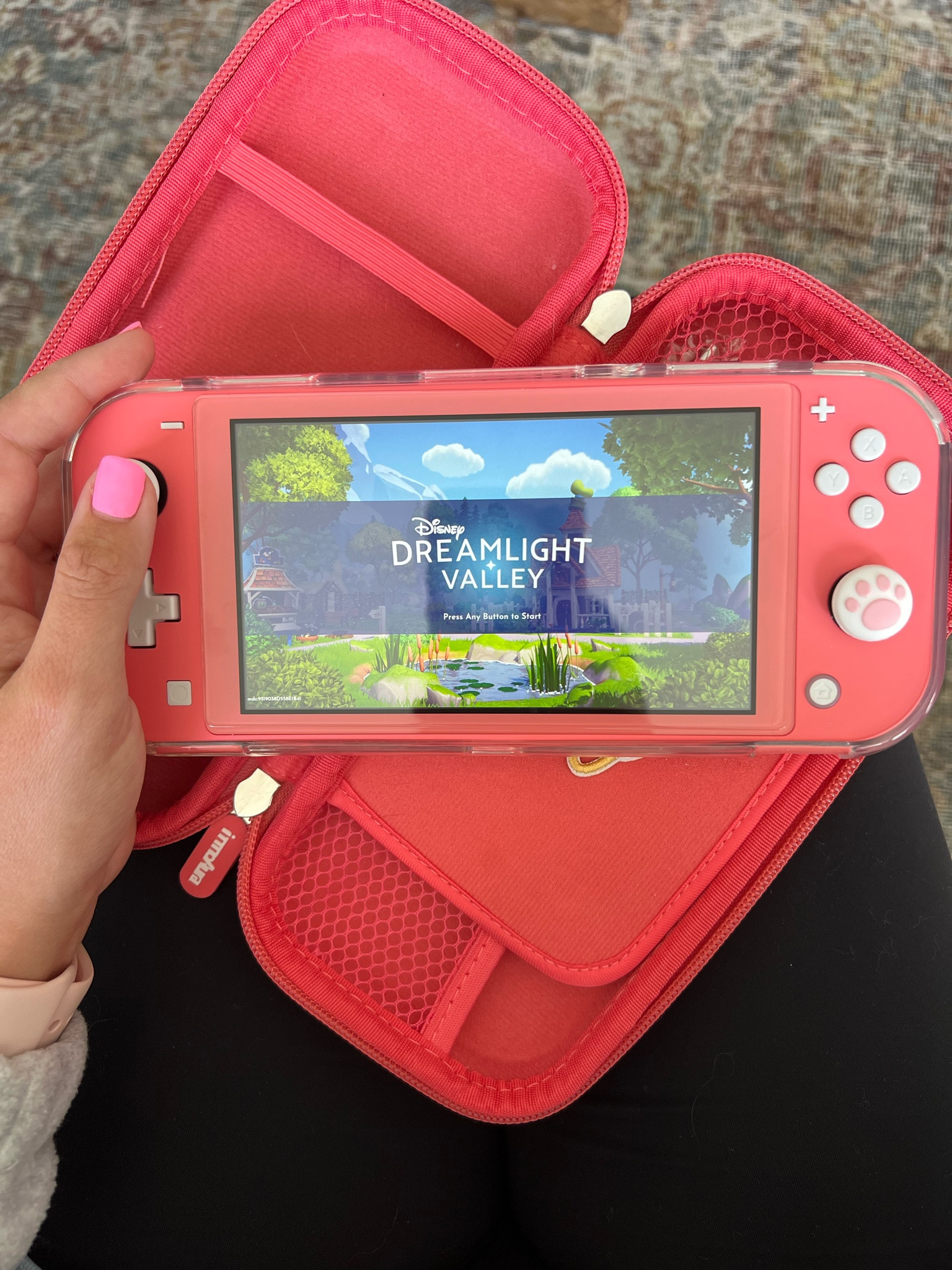 Pink Nintendo switch lite is my favorite for on the go entertainment!! #LTKgaming 

#LTKtravel #LTKkids #LTKfamily