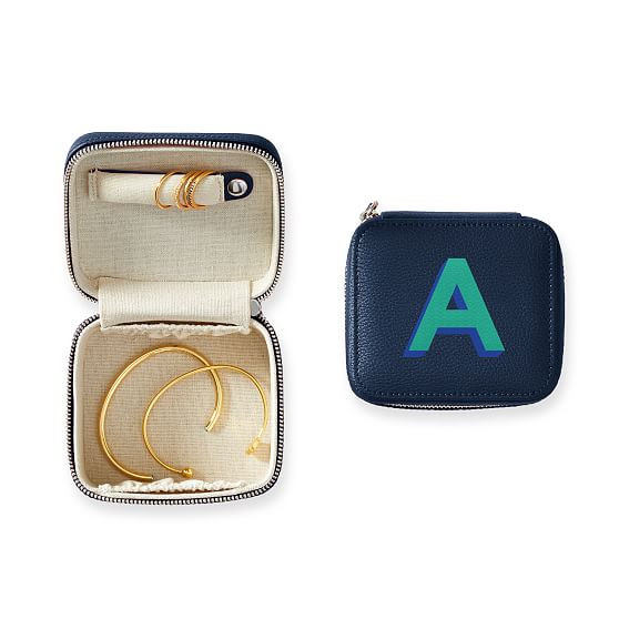 Petite Travel Jewelry Case, Printed | Mark and Graham