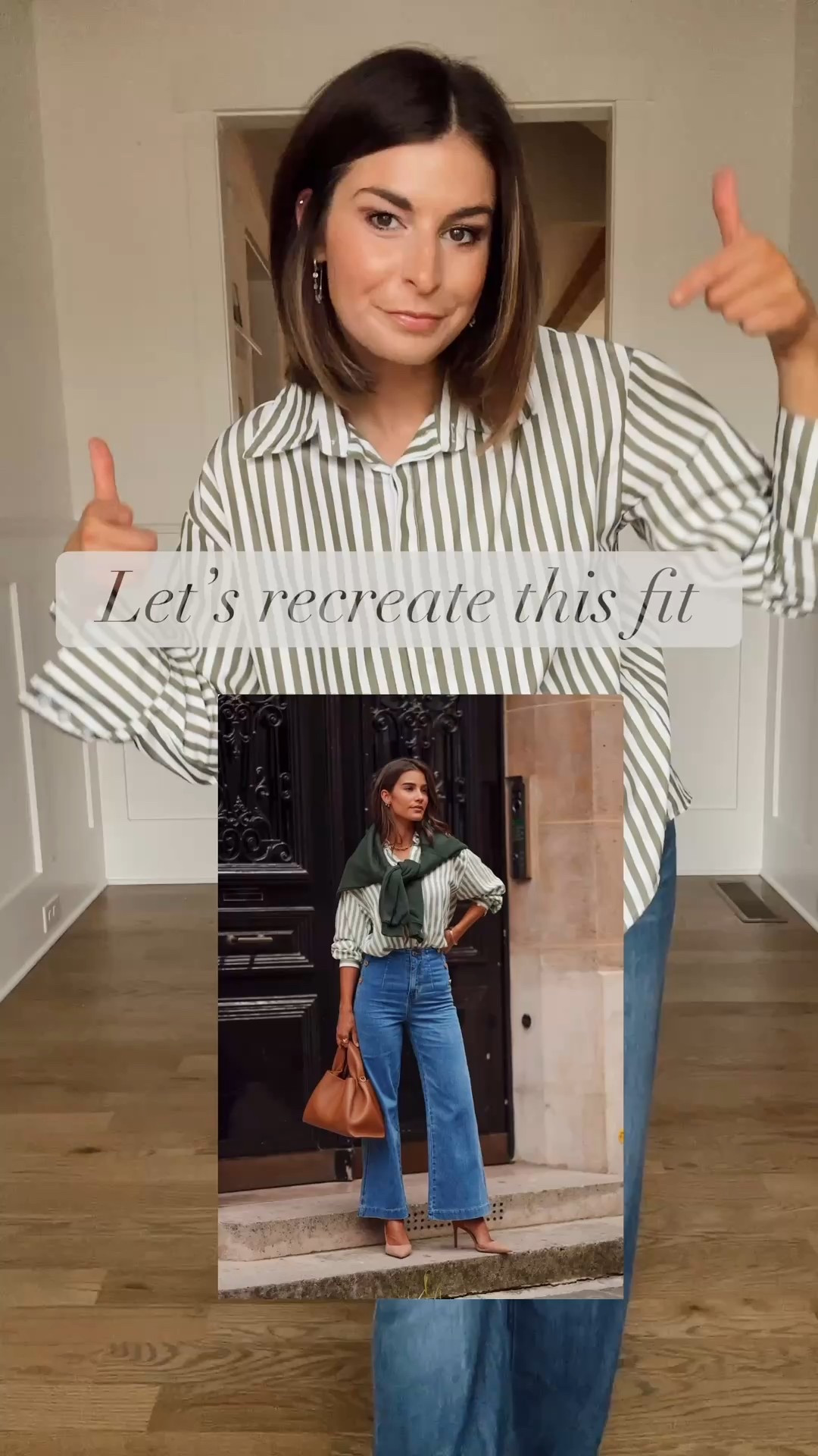 I asked yall voted and this fit won as the one you wanted to see recreated! It’s so easy and slightly elevated with the heels ps …… I already owed all these pieces and I bet you do too! 

#LTKdayinmylife #LTKgrwm #LTKootd