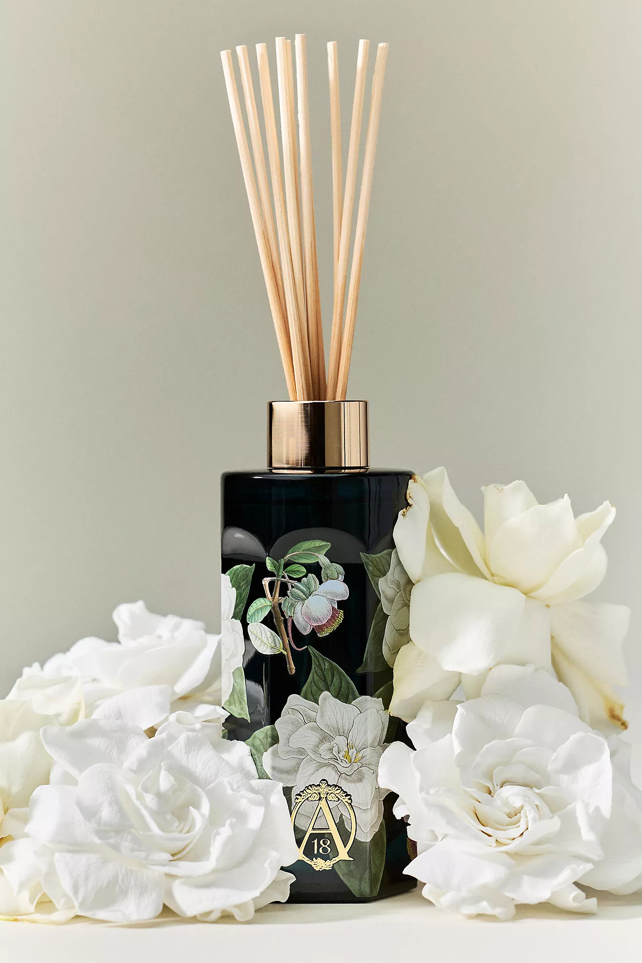 Apothecary 18 Floral Night Gardenia Glass Reed Diffuser | Anthropologie (US)
