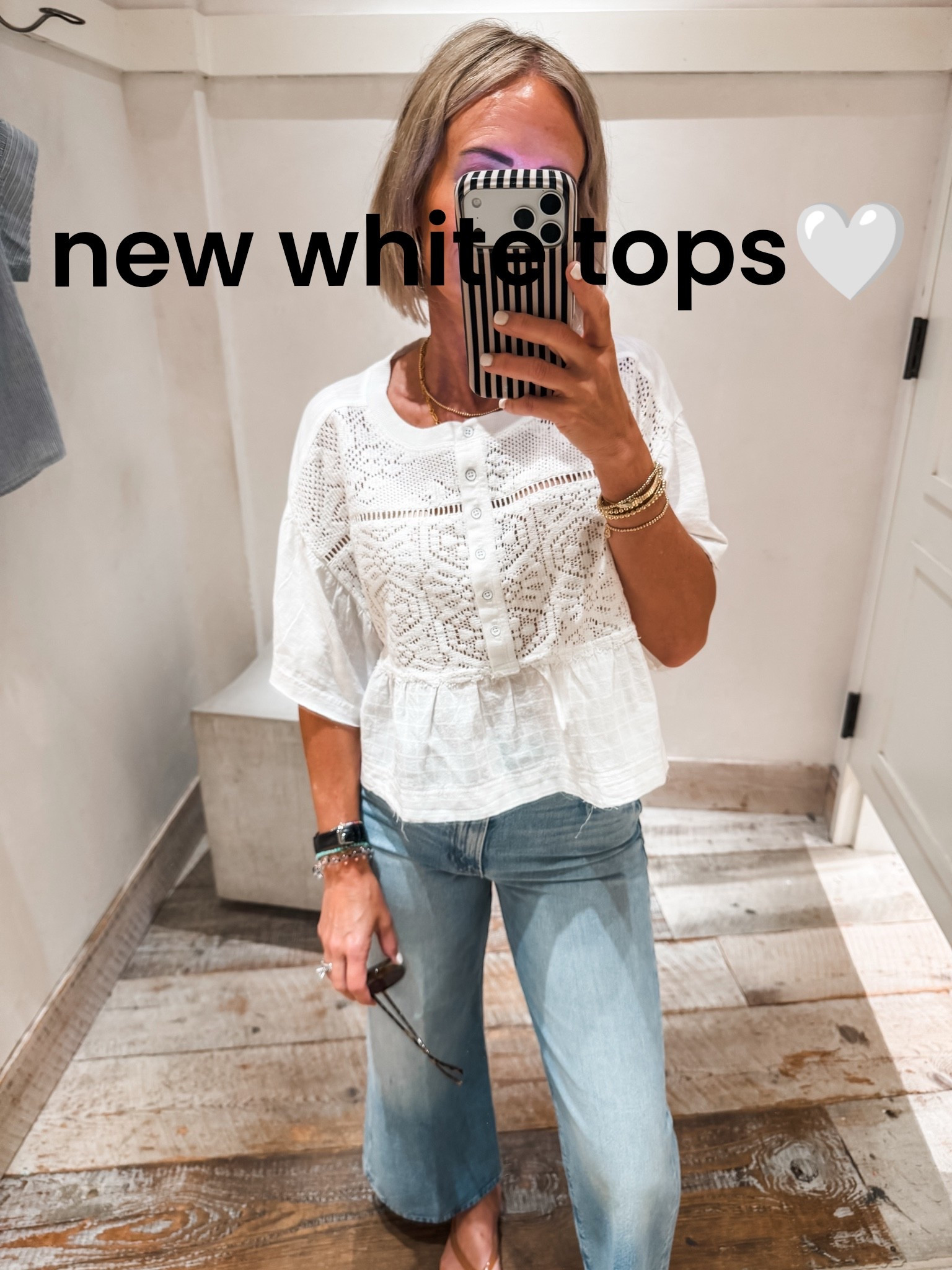 new white tops @Anthropologie loading!!!
Wearing this one in an xxs! Perfect for Summer!
Would be so cute with denim shorts and boots for a country concert!

#LTKootd #LTKOver40 #LTKgrwm