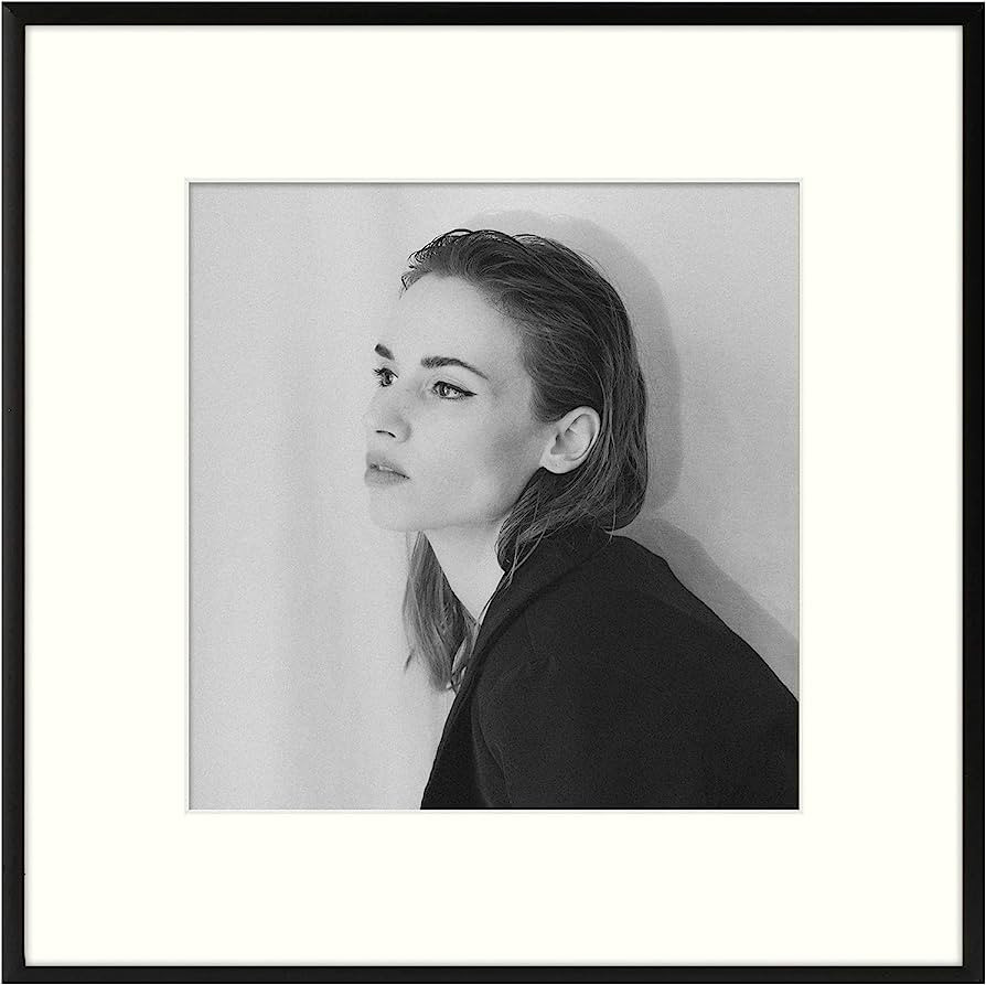 Golden State Art, 12x12 Aluminum Photo Frame with Ivory Mat for 8x8 Pictures - Sawtooth Hangers, ... | Amazon (US)