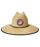 Billabong Men's Tides Print Straw Lifeguard Hat, USA, One | Amazon (US)