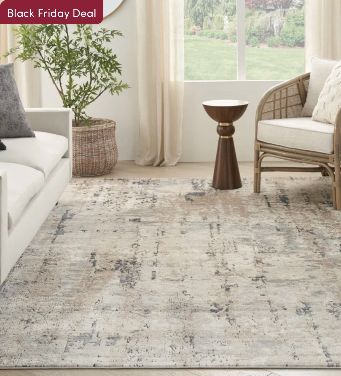 🖤Black Friday Deal🖤 Wayfair Abstract Modern Machine Woven Area Rug in Beige/Gray.

✨🛒Shop this @wayfair find on my LTK from the link in my bio.

#ModernRug #WayfairCreator #wayfair 
#WayfairRugs #WayfairHome #wayfaircreator 
#ModernHomeDecor

#LTKHome