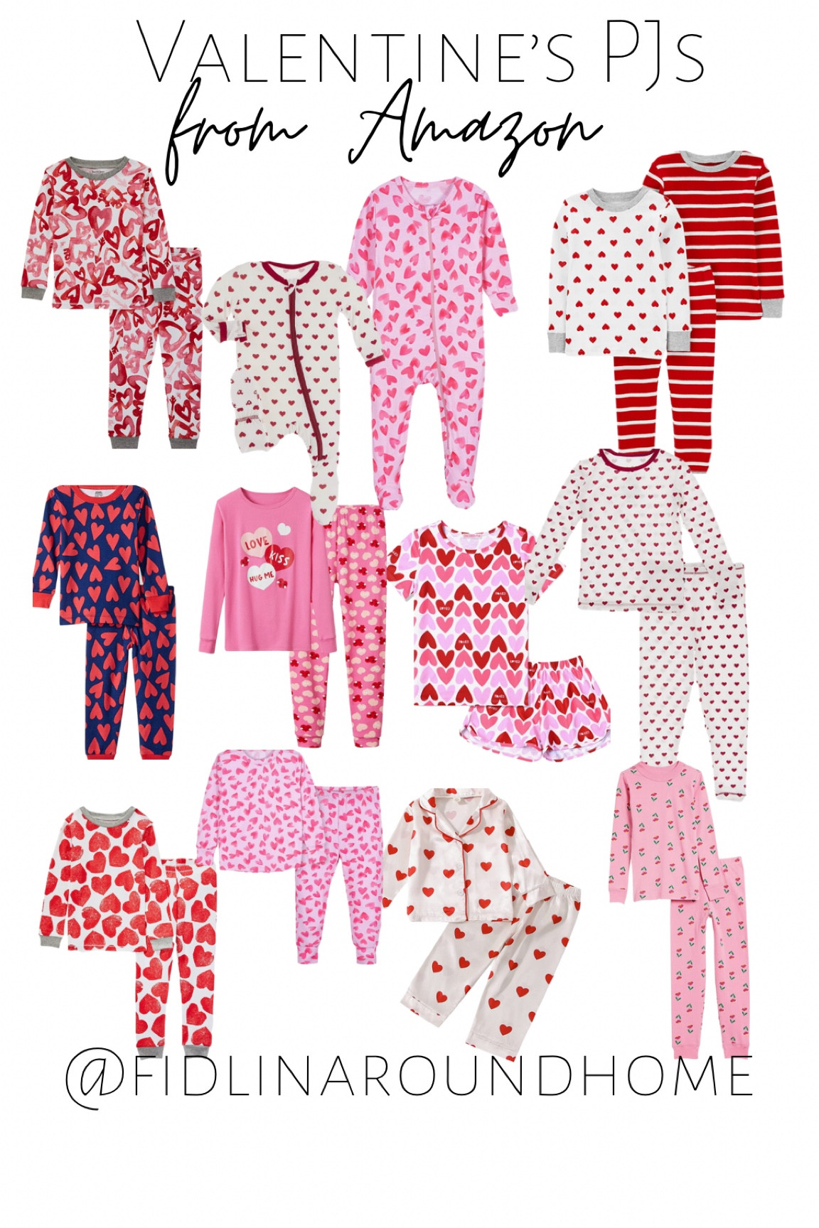 Baby toddler and kids Valentine’s Day pajamas 

#LTKfamily #LTKSeasonal #LTKkids