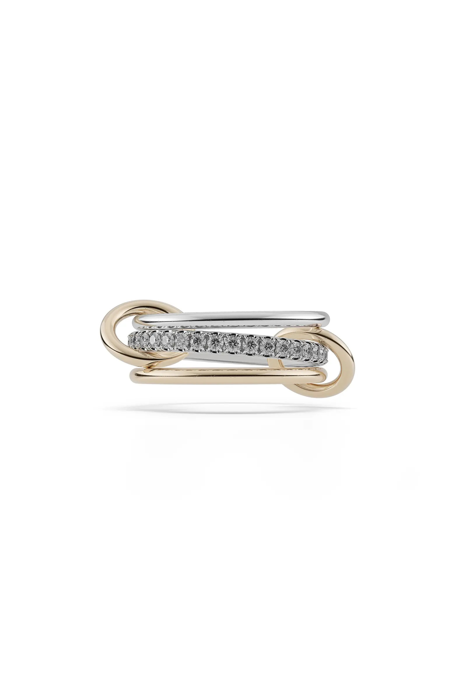 Tigris SG Gris Gray Diamond Stack Ring | Nordstrom