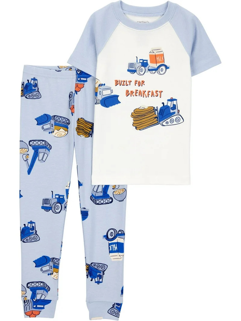 Carter's Child of Mine Baby and Toddler Pajama Set, 2-Piece, Sizes 12M-5T | Walmart (US)