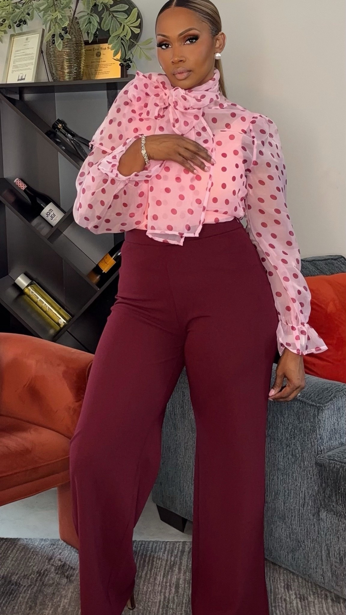 How to look polished. Polka dots for spring outfits 

#LTKMidsize #LTKOver40 #LTKTall