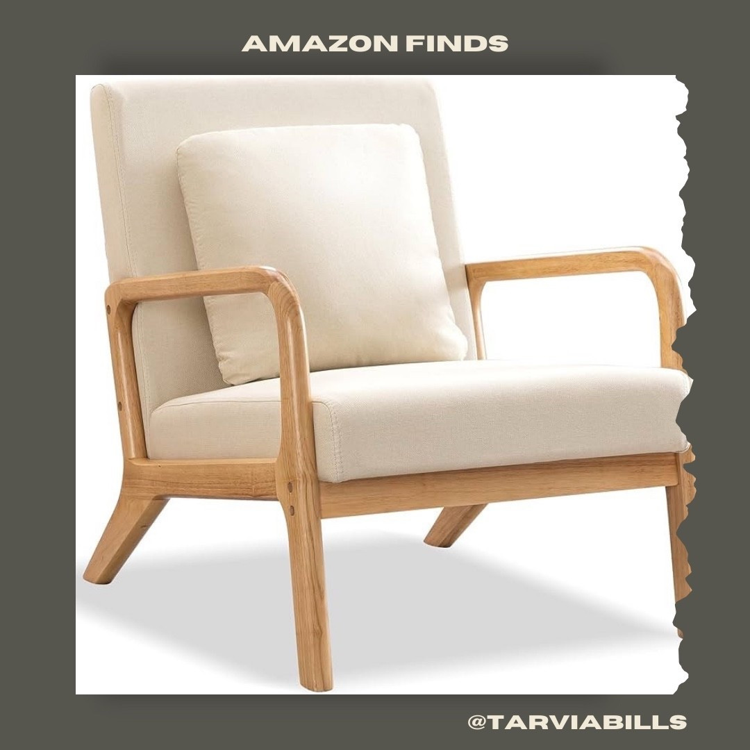 Mid-century mood, modern comfort ✨🪑
This is the perfect blend of form and function.

#AmazonFinds #HomeVibes #ArmchairGoals #CozyCorner #NeutralDecor #ModernLiving #StyledSpaces #FurnitureFinds #InteriorInspo

#LTKHome #LTKFindsUnder100