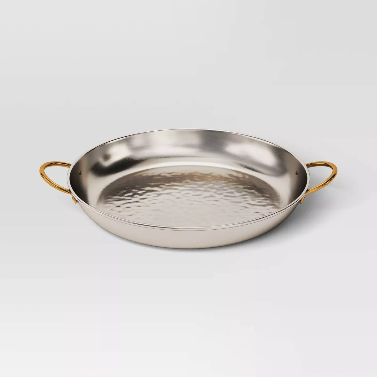 14" Stainless Steel Round Serving Tray with Handle - Threshold™ | Target