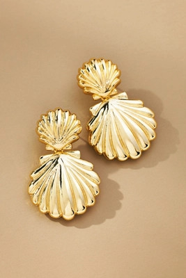 BaubleBar Out of This Shell Earrings | Anthropologie (US)
