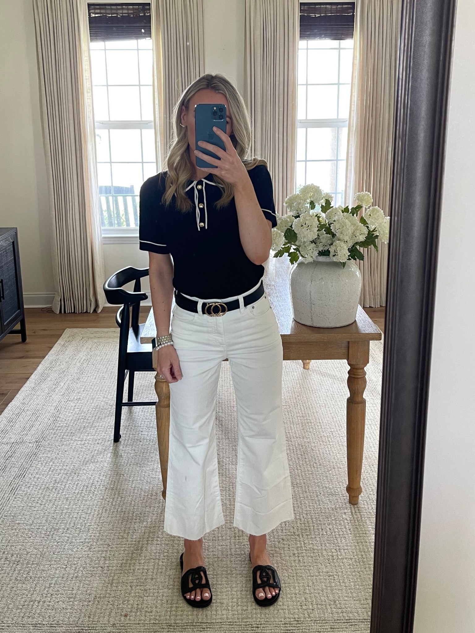 Yesterdays Easter outfit! 

I’ve raved about these jeans so many times. So stretchy and comfortable. I can wear them all day. I got my true size. 

Shirt is in a size small. 

Shoes I’m wearing my normal size. They aren’t the most comfortable shoes I’ve ever worn, but they are tolerable lol. 

#LTKStyleTip #LTKFamily #LTKShoeCrush
