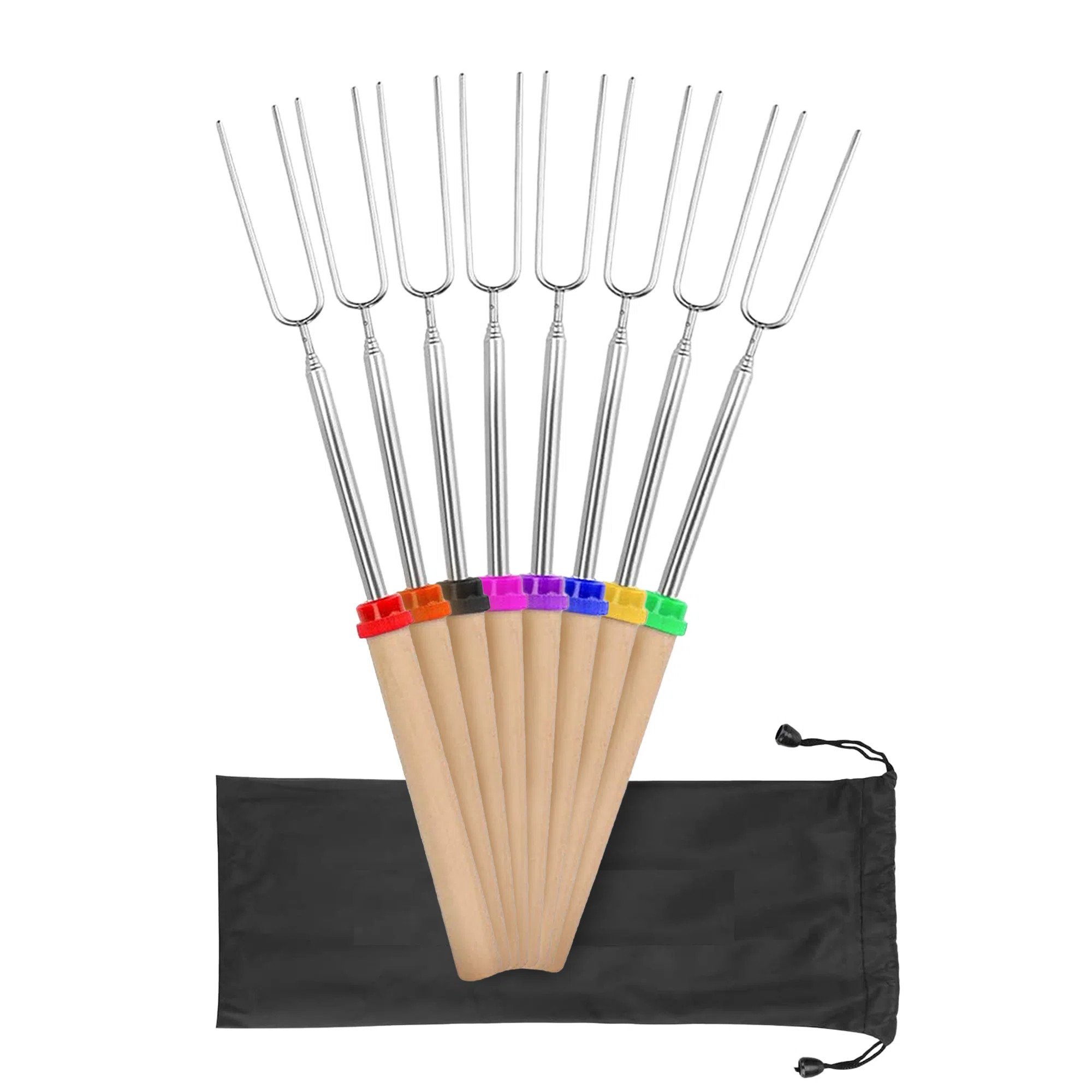 Stainless Steel Meat Fork (Set of 8) | Wayfair North America