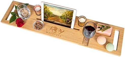 Bathtub Tray, Bath Caddy Tray for Tub, Unique Bath Trays, Your Ideal Bath tub Accessories for Adu... | Amazon (US)