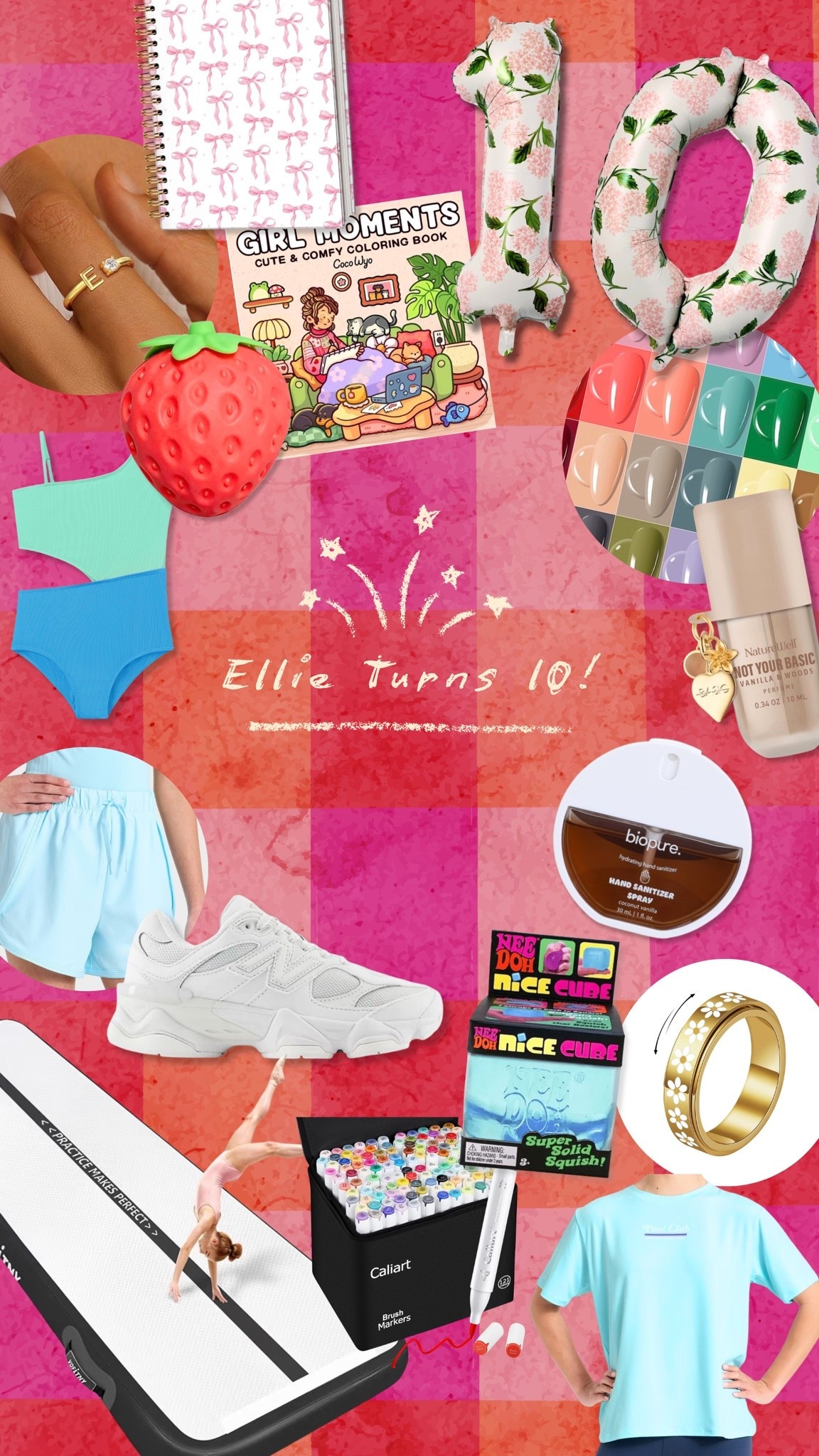 If you need a gift for a 10 year old girl, everything on this list was a hit!