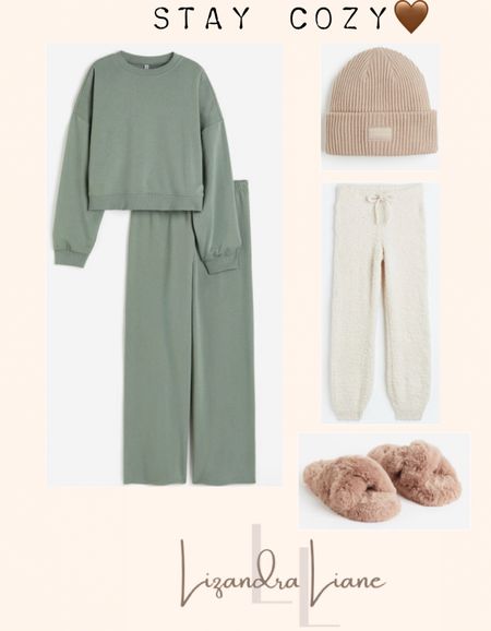 Cozy loungewear, outfit ideas, Home, holiday style, slippers, 

#LTKstyletip #LTKfindsunder50 #LTKHoliday